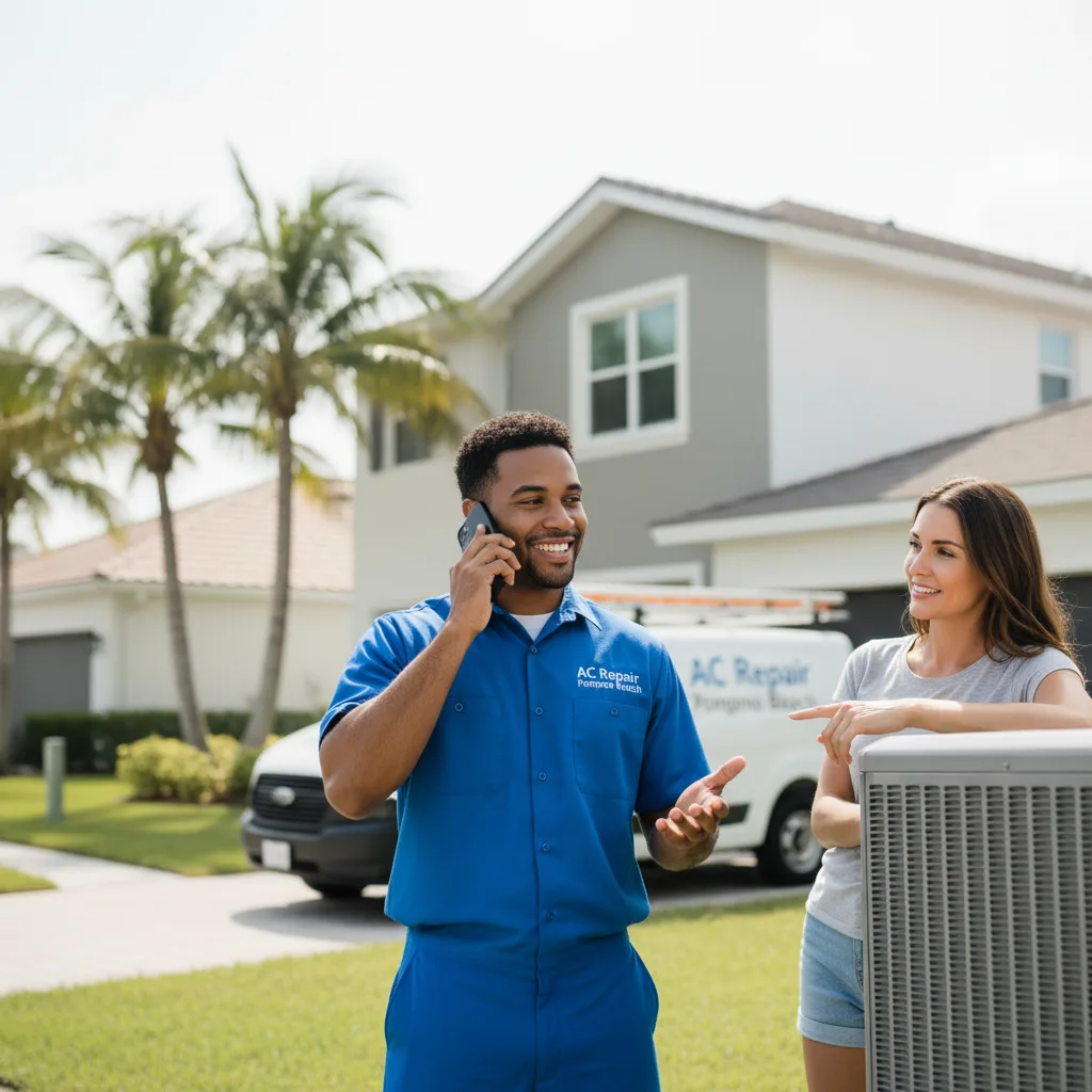 AC Repair Pompano Beach customer support in San Jacinto